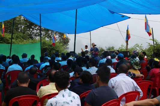 "सरकार परिवर्तन भएको चार वर्ष बित्दा पनि हिङ्दामदेखि टासिडिङ-चोङराङ सडक जीर्ण अवस्था हुनु भनेको एसकेएम सरकारको ठूलो विफलता हो: ओटी भोटिया"